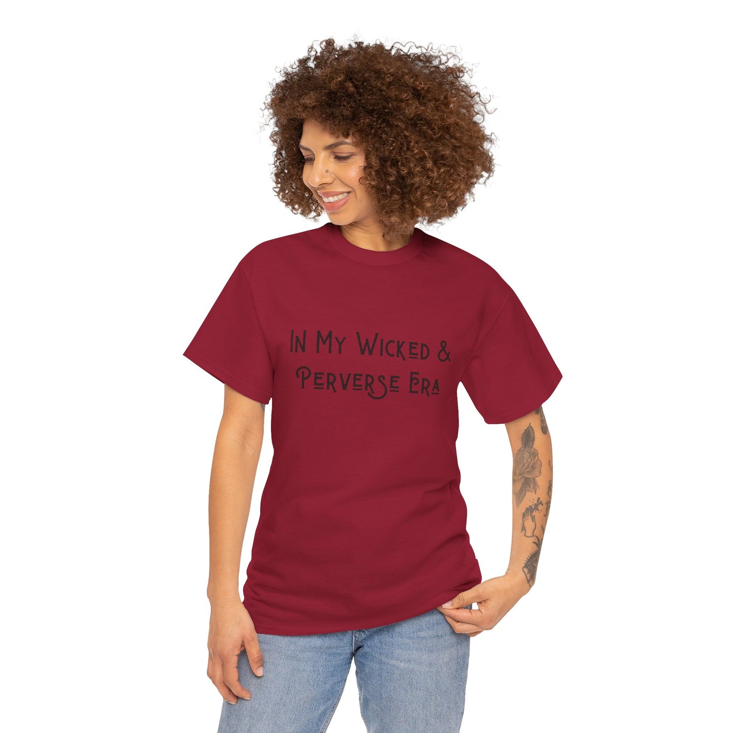Wicked &amp; Perverse Era T-Shirt, Halloween T-Shirt, Lustige Grafik T-Shirts, Damen Shirt, Herren Shirt