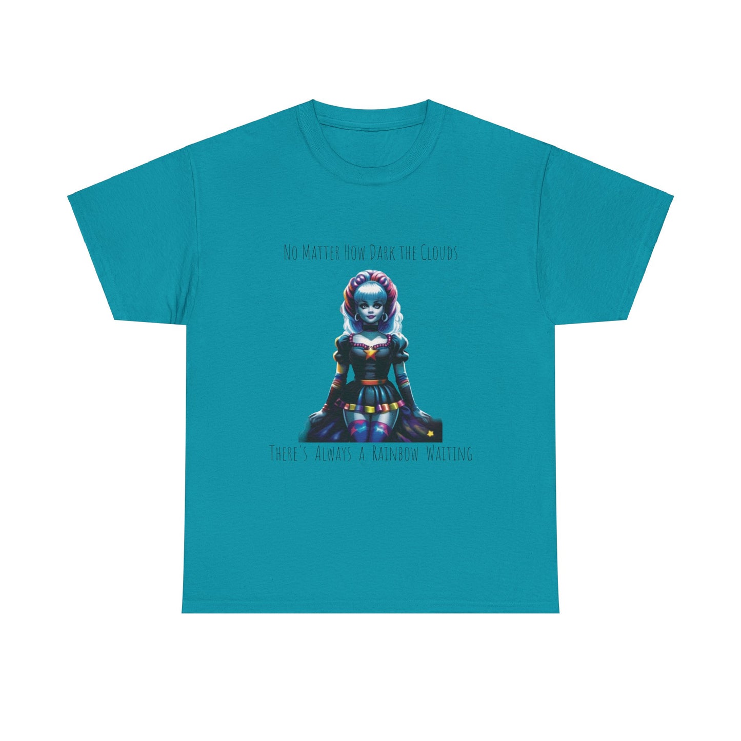 Rainbow Brite Goth Cotton Tee