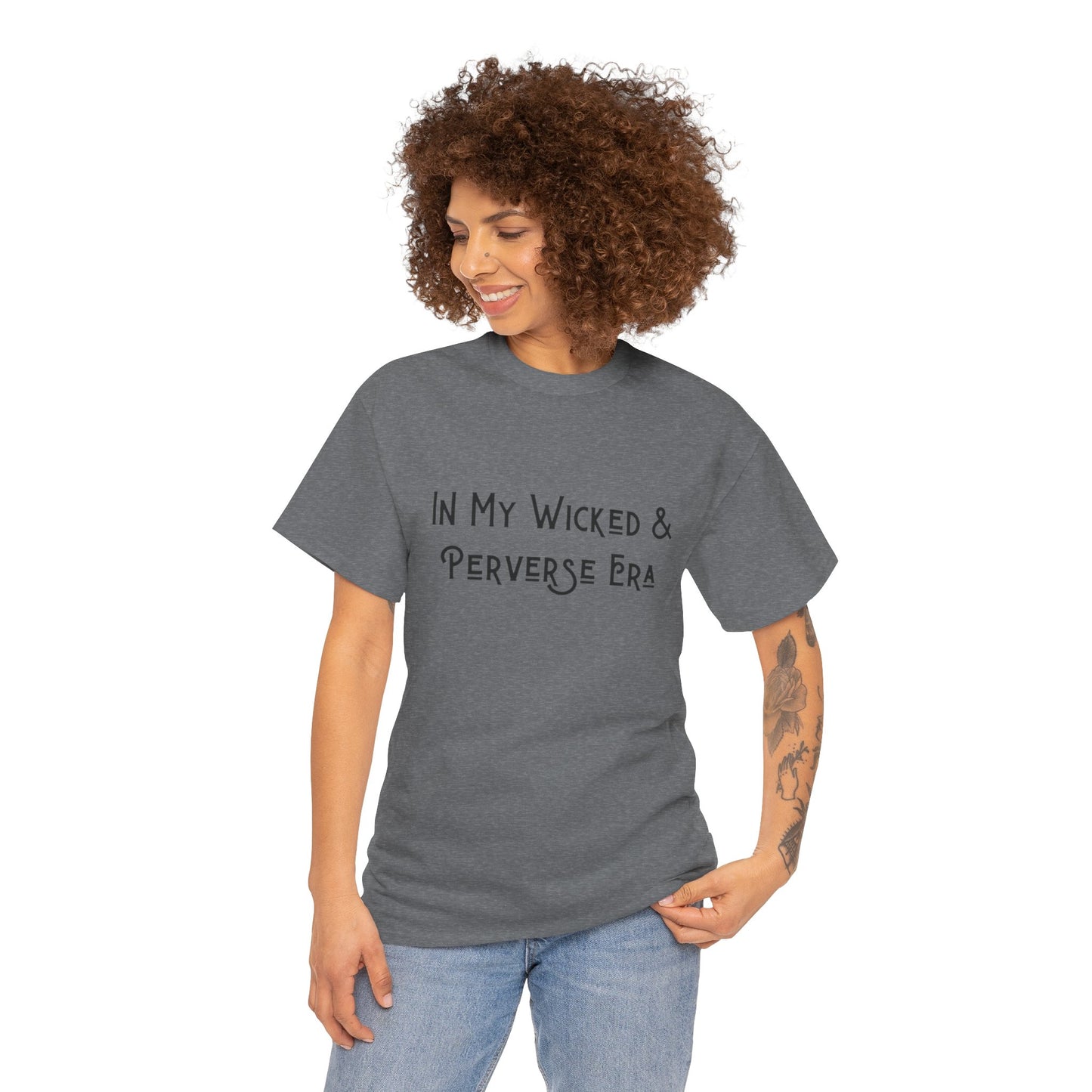 Wicked &amp; Perverse Era T-Shirt, Halloween T-Shirt, Lustige Grafik T-Shirts, Damen Shirt, Herren Shirt