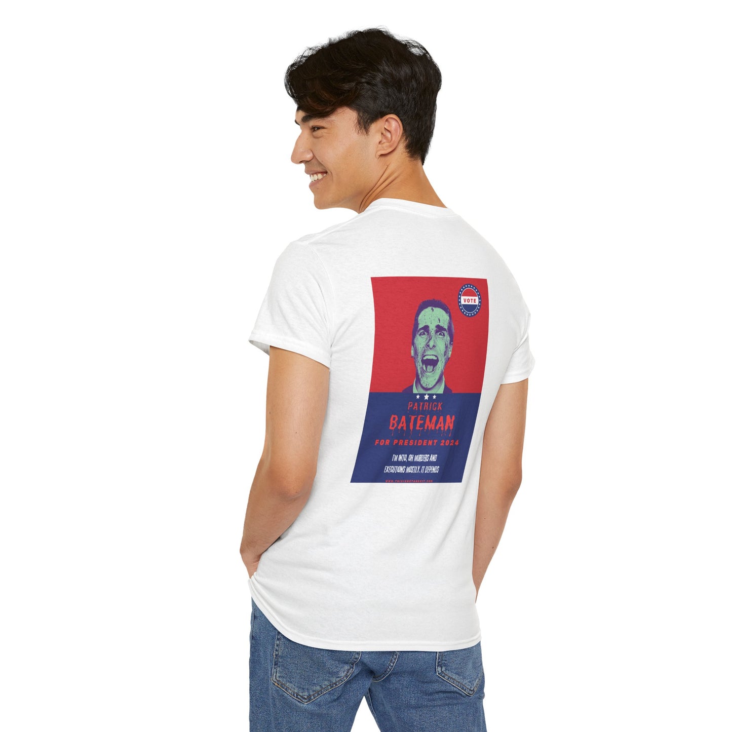 American Psycho President T-shirt, 2024 Patrick Bateman Tee