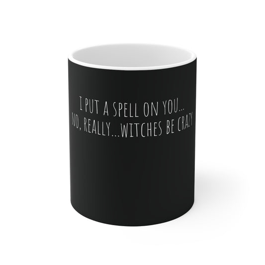 Funny Mug crazy Witch 11oz
