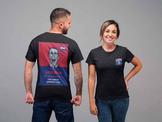 American Psycho 대통령 티셔츠, 2024 Patrick Bateman 티셔츠