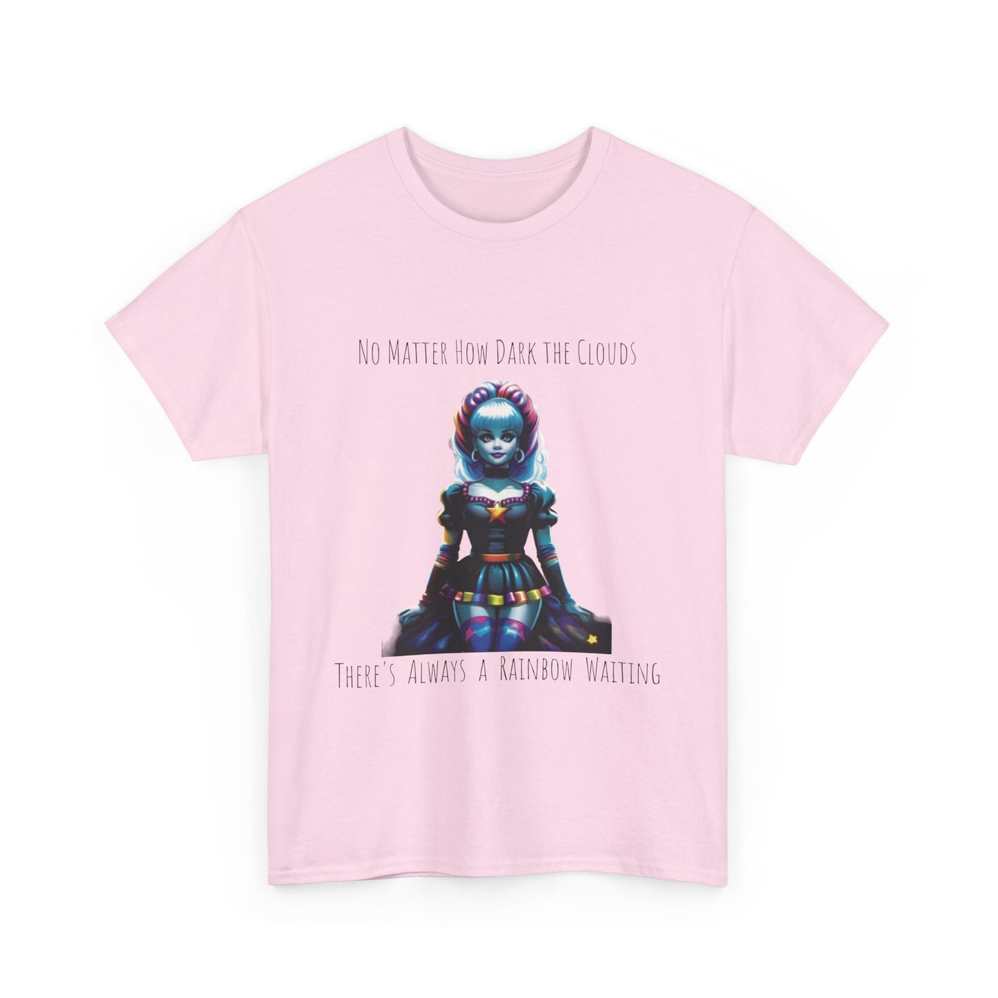 Rainbow Brite Goth Cotton Tee
