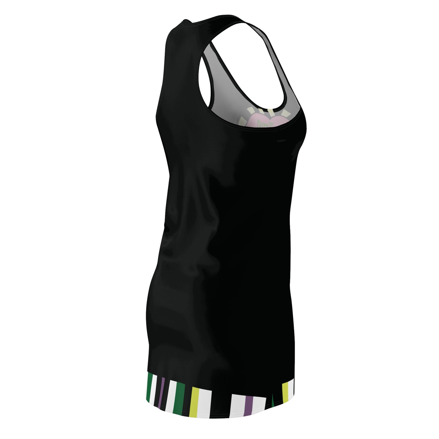 Beetlejuice Striped Halloween Cosplay Outfit, Beetlejuice Women's Sexy Dress
