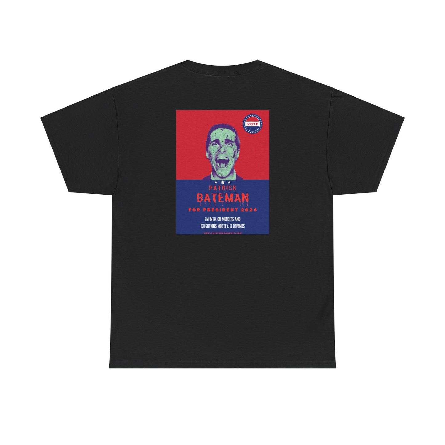 American Psycho President T-shirt, 2024 Patrick Bateman Tee