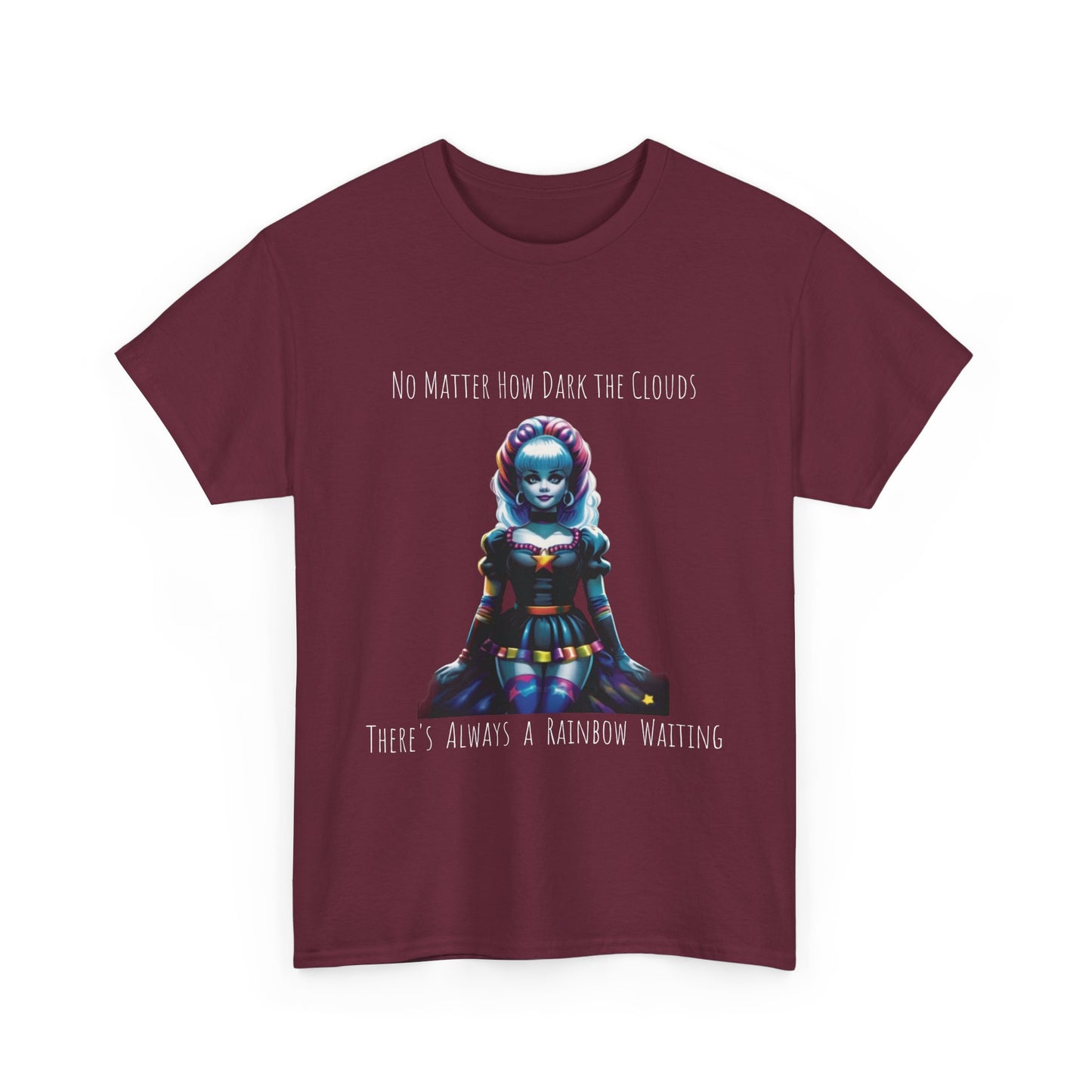 Rainbow Brite Goth Cotton Tee