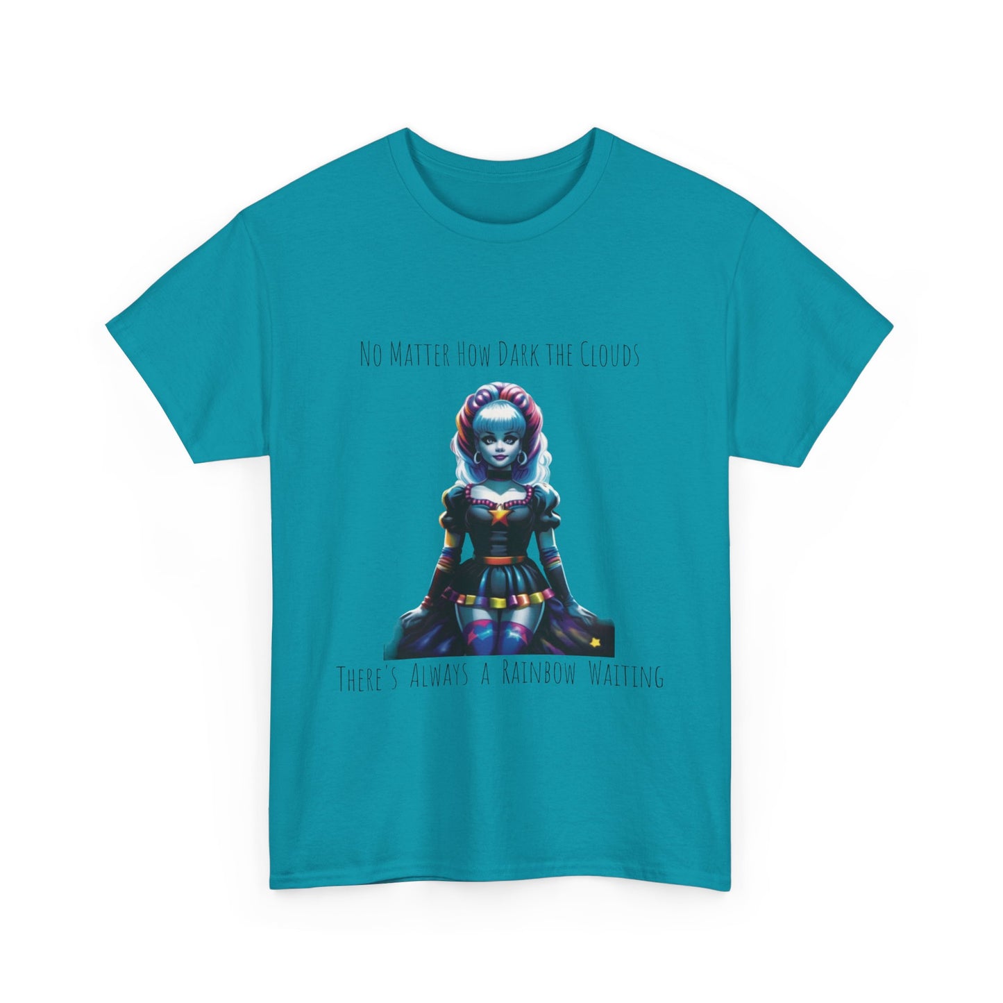Rainbow Brite Goth Cotton Tee