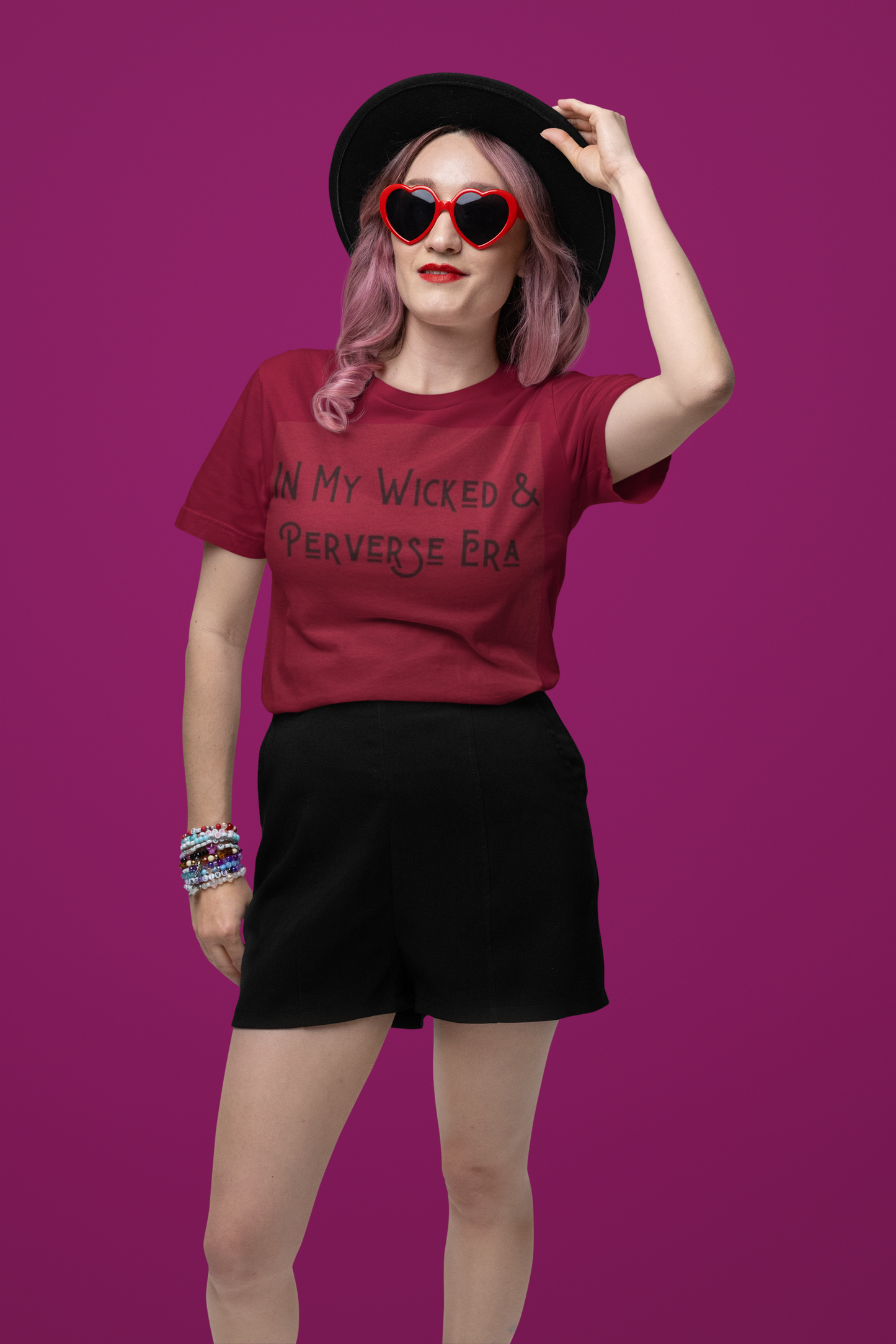 Wicked &amp; Perverse Era T-Shirt, Halloween T-Shirt, Lustige Grafik T-Shirts, Damen Shirt, Herren Shirt